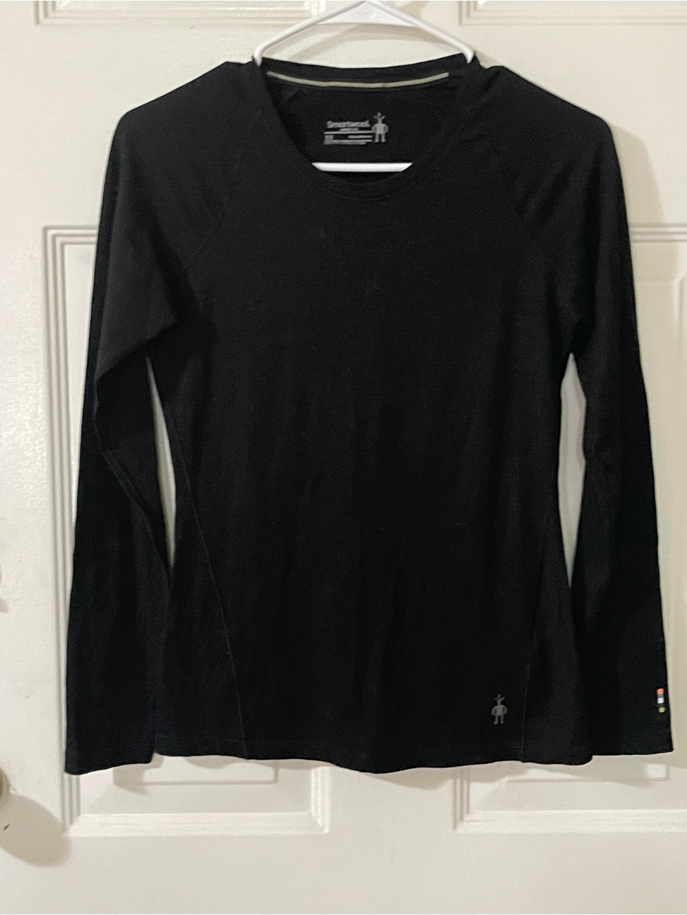 Smartwool Black Long-Sleeve Base Layer Top